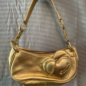 Gold Juicy small purse